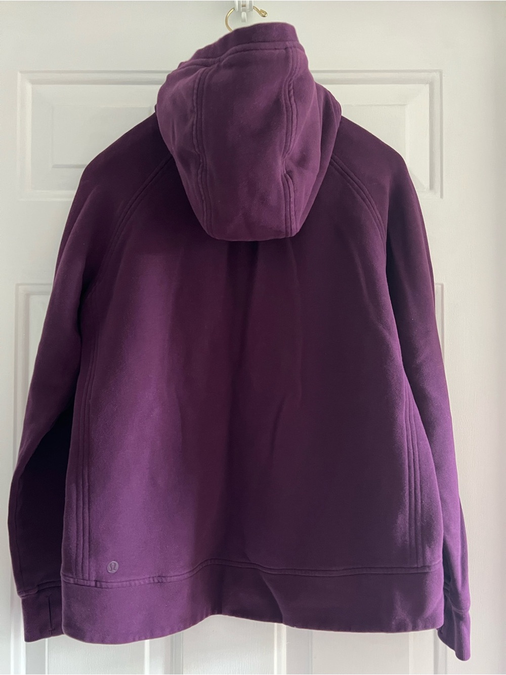 lululemon athletica Women's Full-Zip Hoodie in Deep Plum - Picture 2 of 8